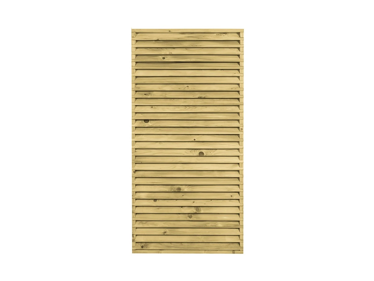 Vuren Scherm Louvre 90 x 180 cm - Afbeelding 1